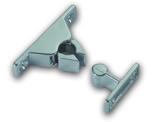 FORESTI Bloqueur laiton chromé 60x13x37mm - VRAC - Foresti Suardi FORESTI Bloqueur laiton chromé 60x13x37mm - VRAC - Foresti Suardi