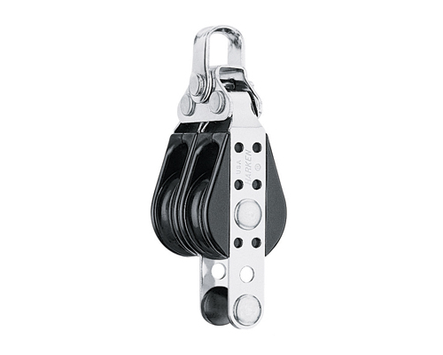 HARKEN Poulie double à ringot Bullet Ø réa 29mm Ø cord 6/8mm Harken HARKEN Poulie double à ringot Bullet Ø réa 29mm Ø cord 6/8mm Harken