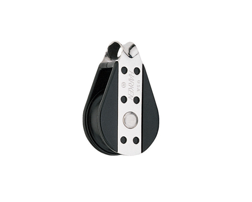 HARKEN Poulie simple Big Bullet Ø réa 38mm Ø cord 8/10mm Harken HARKEN Poulie simple Big Bullet Ø réa 38mm Ø cord 8/10mm Harken