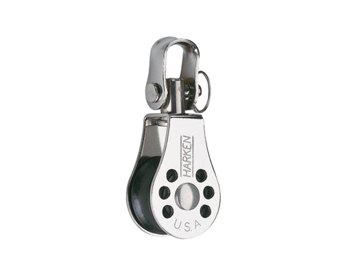 HARKEN Poulie simple manille emerillon Ø réa 22mm Ø cord 4/6 Harken HARKEN Poulie simple manille emerillon Ø réa 22mm Ø cord 4/6 Harken