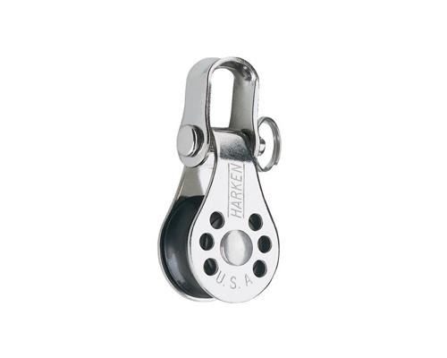 HARKEN Poulie simple manille Ø réa 22mm Ø cord 4/6mm Harken HARKEN Poulie simple manille Ø réa 22mm Ø cord 4/6mm Harken