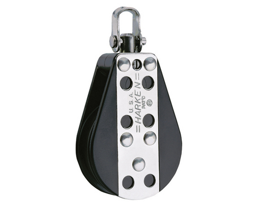 HARKEN Poulie simple manille Ø réa 57mm Ø cord 10/12mm Harken HARKEN Poulie simple manille Ø réa 57mm Ø cord 10/12mm Harken