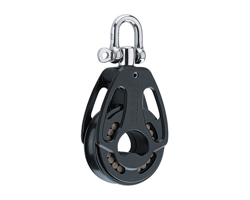 HARKEN Poulie simple manille Ø réa 57mm Ø cord 10/12mm Harken HARKEN Poulie simple manille Ø réa 57mm Ø cord 10/12mm Harken