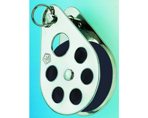 WICHARD Poulie simple inox Øréa 45mm Øcord 8/10mm Wichard WICHARD Poulie simple inox Øréa 45mm Øcord 8/10mm Wichard
