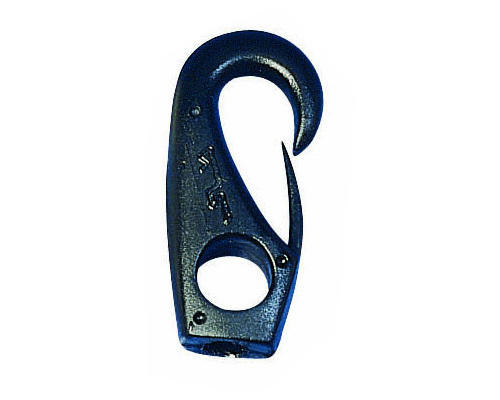 NUOVA RADE Mousqueton nylon noir Ø6mm vrac NUOVA RADE Mousqueton nylon noir Ø6mm vrac