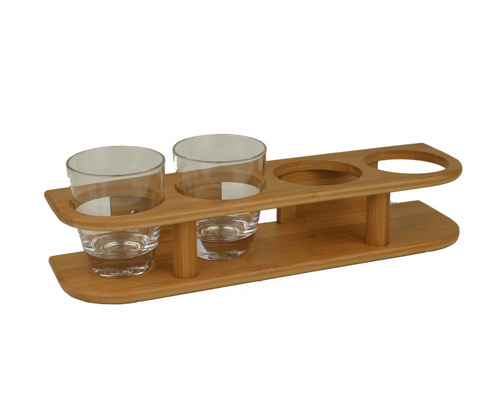 BAMBOO MARINE Support 4 verres Ø77mm Bamboo Marine System BAMBOO MARINE Support 4 verres Ø77mm Bamboo Marine System