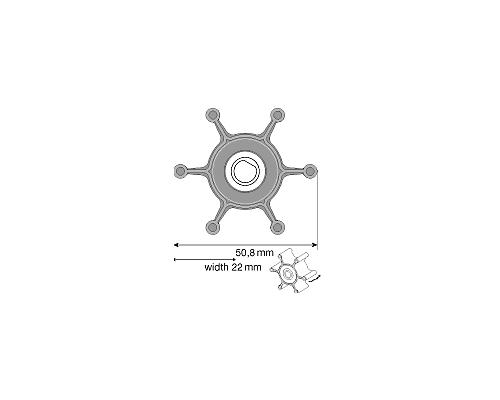JABSCO Turbine Øext 51mm ep 22mm 6303-0001B Jabsco JABSCO Turbine Øext 51mm ep 22mm 6303-0001B Jabsco