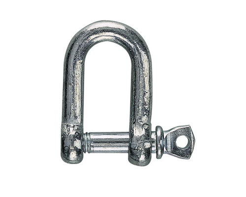 VIGOUROUX Manille galva droite 6mm VRAC Vigouroux