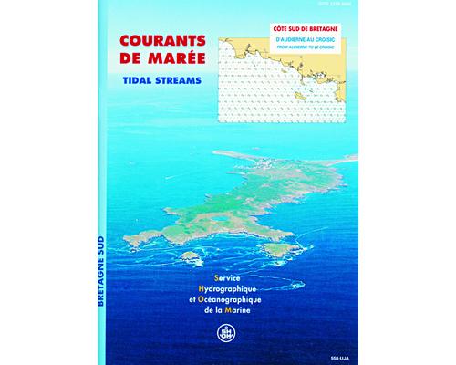 SHOM Courant de maree 558 - Côte Sud de Bretagne, d'Audierne Shom