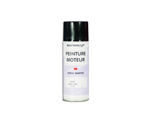 SOROMAP Aérosol 400mL peinture moteur noir brillant Soromap SOROMAP Aérosol 400mL peinture moteur noir brillant Soromap