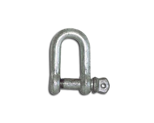 Manille droite galva marquée Ø14mm vrac Vigouroux