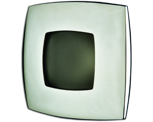FORESTI Plafonnier carré 76mm 10W chrome aspect perlé Foresti Suardi FORESTI Plafonnier carré 76mm 10W chrome aspect perlé Foresti Suardi