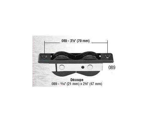 HARKEN Poulie double Bullet à encastrer Ø réa 29mm Ø cord 6/ Harken HARKEN Poulie double Bullet à encastrer Ø réa 29mm Ø cord 6/ Harken