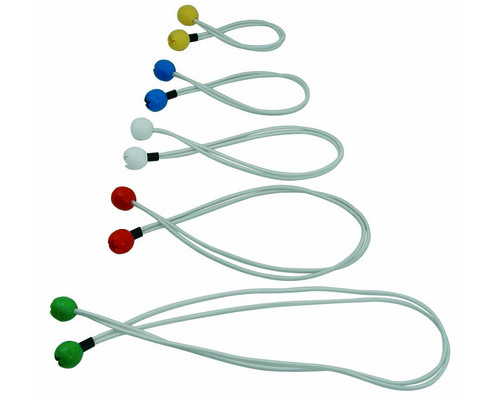 Ferlette élastique Ø4mm à boule plastique l'unité Euromarine Ferlette élastique Ø4mm à boule plastique l'unité Euromarine