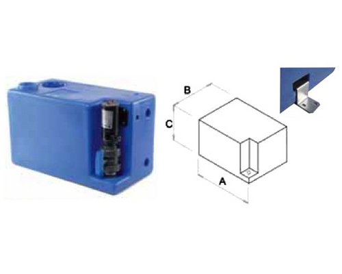 OSCULATI Réservoirs eaux noires 77 L avec pompe à broyeur 12