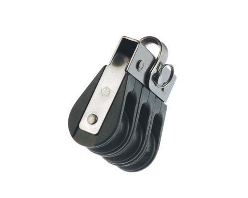 WICHARD Poulie triple Øréa 25mm Øcord 6/8mm Wichard WICHARD Poulie triple Øréa 25mm Øcord 6/8mm Wichard