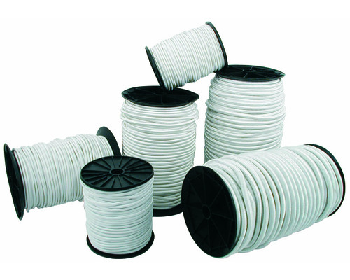 Sandow blanc Ø6mm le mètre Sandow blanc Ø6mm le mètre