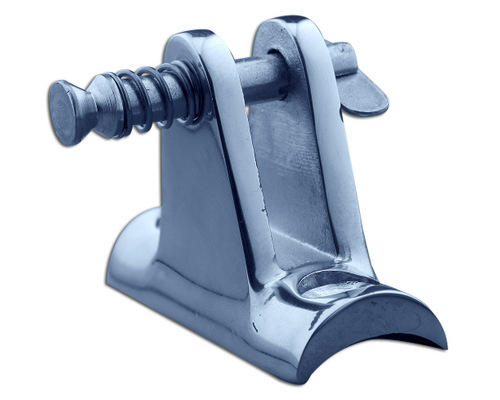 TREM Platine inox de tube d'articulation droite avec axeVRAC Trem TREM Platine inox de tube d'articulation droite avec axeVRAC Trem