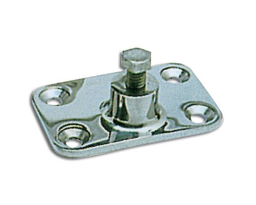 Support inox à vis pour bimini Aucune Support inox à vis pour bimini Aucune