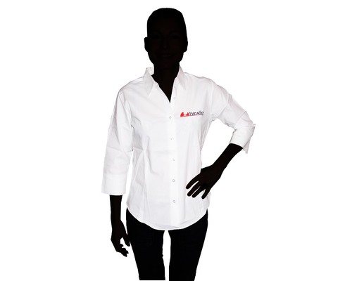 BIGSHIP Chemise femme manches 3/4 blanche BigShip