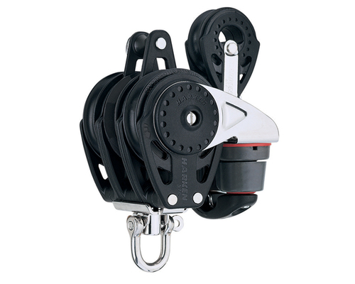 HARKEN Poulie winch triple 75mm cord 10/12 mm taquet poulie Harken HARKEN Poulie winch triple 75mm cord 10/12 mm taquet poulie Harken