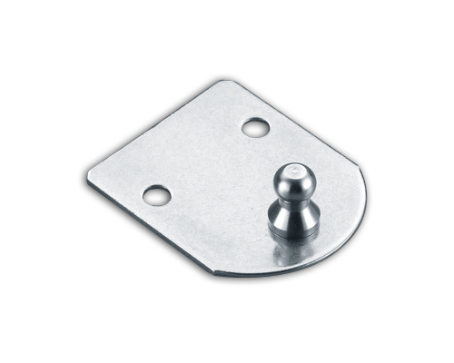 Support inox de fixation latérale pour vérin avec rotule