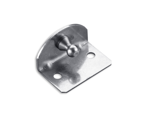 Support inox de fixation latérale pour vérin avec rotule