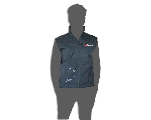 Veste sans manche noire logo Big Ship S Marine Pool
