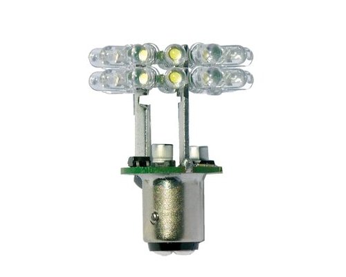 MANTAGUA Ampoule LED BAY15D double blanc neutre dif. 360° Mantagua