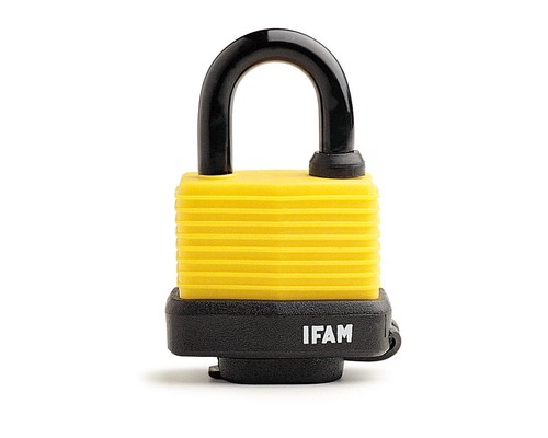 IFAM Cadenas coque plastique anse laiton joints étanchéité Ifam IFAM Cadenas coque plastique anse laiton joints étanchéité Ifam