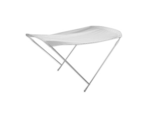 TREM Bimini 2 arceaux 170x180x110cm toile blanche Trem TREM Bimini 2 arceaux 170x180x110cm toile blanche Trem