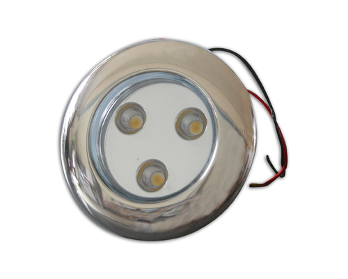 Spot à leds blanches 11,5-30V orientable 40° inox FRENSCH Spot à leds blanches 11,5-30V orientable 40° inox FRENSCH