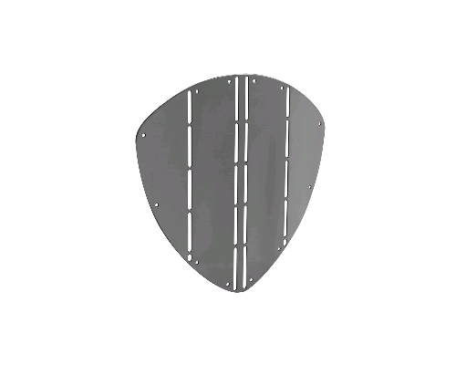 CAN Protection d'étrave inox triangulaire Can CAN Protection d'étrave inox triangulaire Can