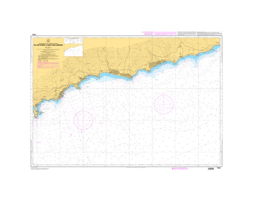 SHOM L7443 Principauté de Monaco Shom SHOM L7443 Principauté de Monaco Shom