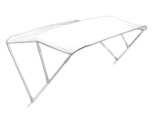 TREM Bimini 3 arceaux 170x180x140cm toile blanche Trem