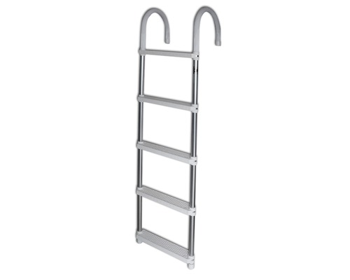 TREM Echelle aluminium 5 echelons longueur 145cm Trem
