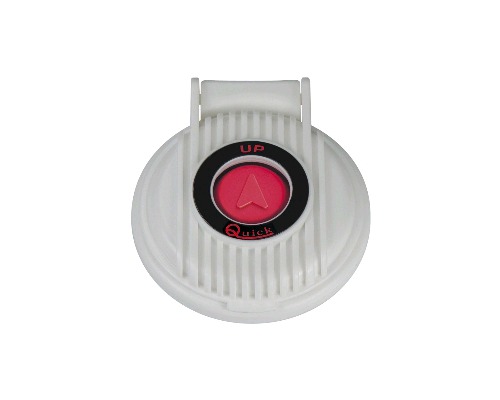 QUICK Contacteur à pied montée (bouton rouge et capot blanc) Quick