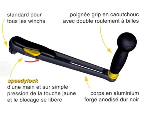 ANTAL Speedy Lock 250mm à verrouillage Antal ANTAL Speedy Lock 250mm à verrouillage Antal