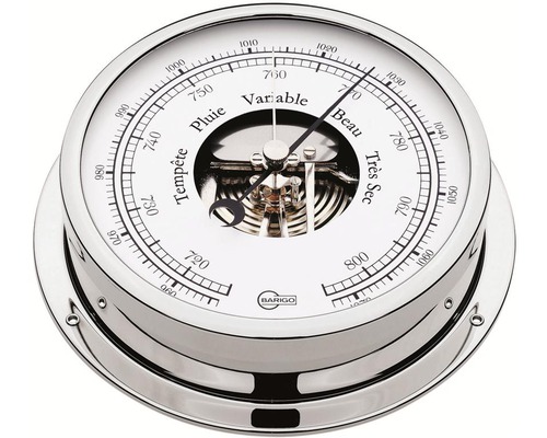 BARIGO Viking baromètre chrome 130mm Barigo BARIGO Viking baromètre chrome 130mm Barigo