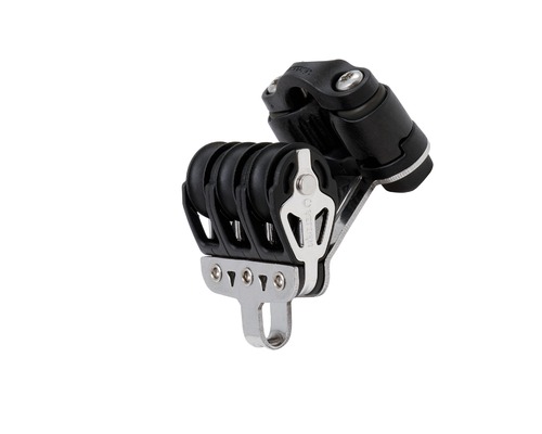 SELDEN Poulie triple à billes avec taquet Ø20mm Selden SELDEN Poulie triple à billes avec taquet Ø20mm Selden