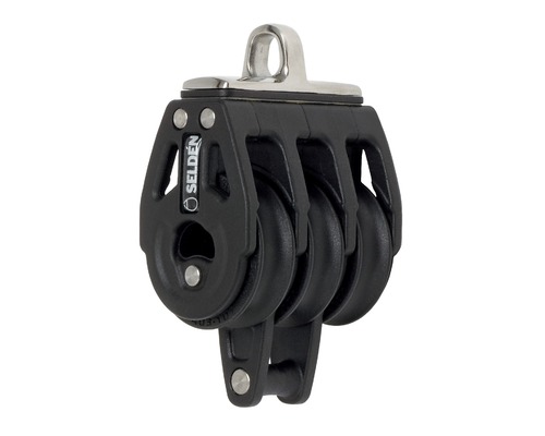 SELDEN Poulie triple à billes à ringot Ø30mm Selden SELDEN Poulie triple à billes à ringot Ø30mm Selden
