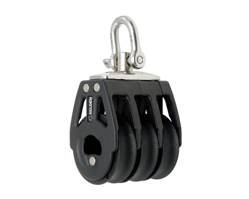 SELDEN Poulie triple à billes à émerillon Ø40mm Selden SELDEN Poulie triple à billes à émerillon Ø40mm Selden