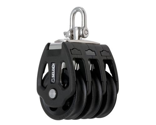 SELDEN Poulie triple Ø50mm Selden SELDEN Poulie triple Ø50mm Selden