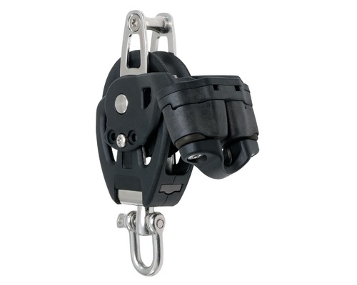 SELDEN Poulie simple à ringot avec taquet Ø60mm Selden SELDEN Poulie simple à ringot avec taquet Ø60mm Selden