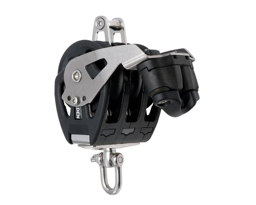 SELDEN Poulie triple à ringot avec taquet Ø60mm Selden SELDEN Poulie triple à ringot avec taquet Ø60mm Selden