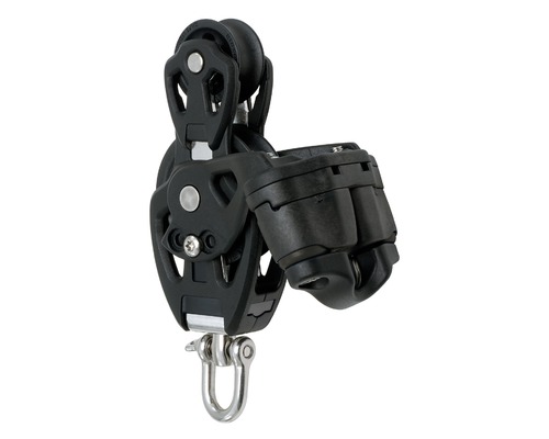 SELDEN Poulie violon avec taquet Ø50mm Selden SELDEN Poulie violon avec taquet Ø50mm Selden