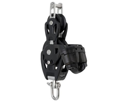 SELDEN Poulie violon à ringot avec taquet Ø60mm Selden SELDEN Poulie violon à ringot avec taquet Ø60mm Selden