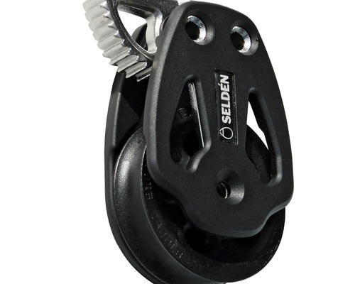 SELDEN Poulie plat-pont avec bloqueur Ø60mm, anti-horaire Selden
