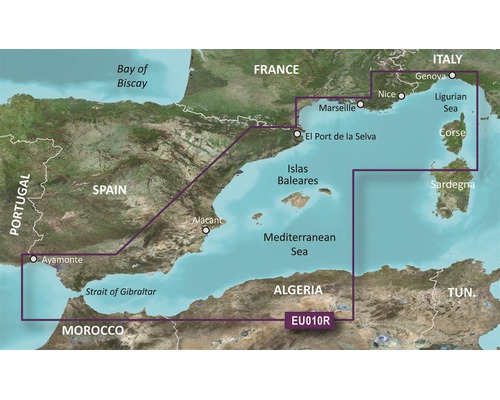 GARMIN BlueChart g3Vision HD regular - VEU010R Garmin GARMIN BlueChart g3Vision HD regular - VEU010R Garmin