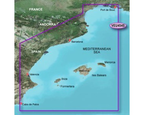 GARMIN BlueChart g3Vision HD small - VEU454S Garmin GARMIN BlueChart g3Vision HD small - VEU454S Garmin